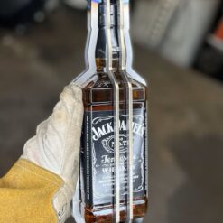 bottle cage for jack daniels whiskey bottle bought from grabfab.com