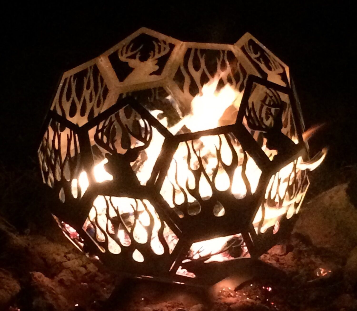 Fire Pit DXF Files Geodesic Dome Bundle