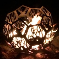 Fire Pit DXF Files Geodesic Dome Bundle