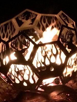 Fire Pit DXF Files Geodesic Dome Bundle