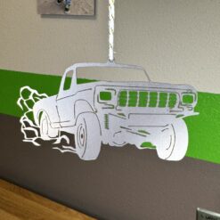 2024 Edition of Suty Engineering Ford F100 dentside prerunner christmas ornament