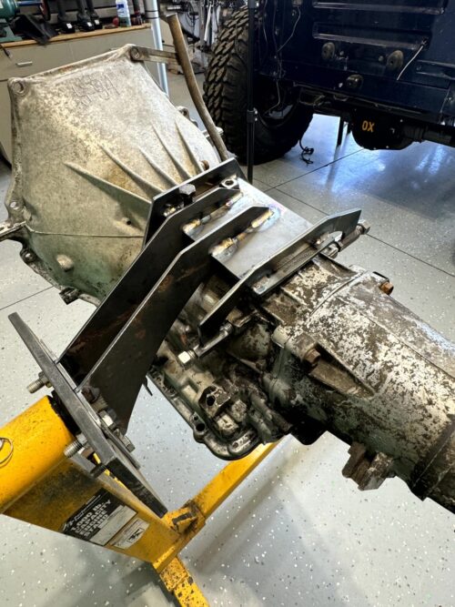 grabfab c6 automatic transmission engine stand adapter