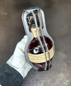 Bottle Cage DXF File for Blanton's 750ml Whiskey Bottle