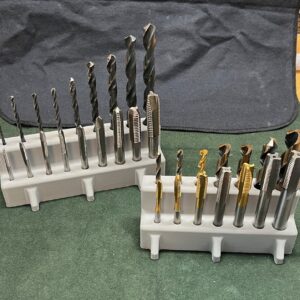 3D printed tap and tap drill holders