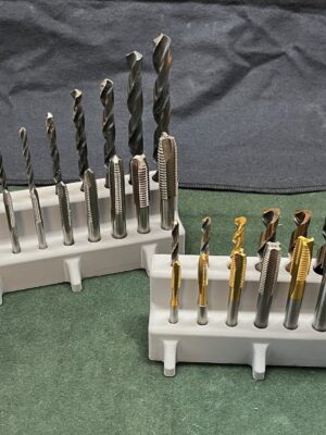 3D printed tap and tap drill holders